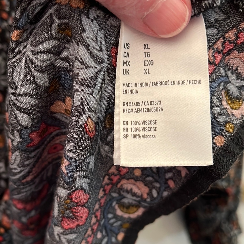 🦅AMERICAN EAGLE Boho Top - Picture 7 of 8